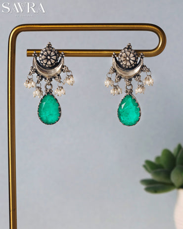 Emerald Green Crystal Drops