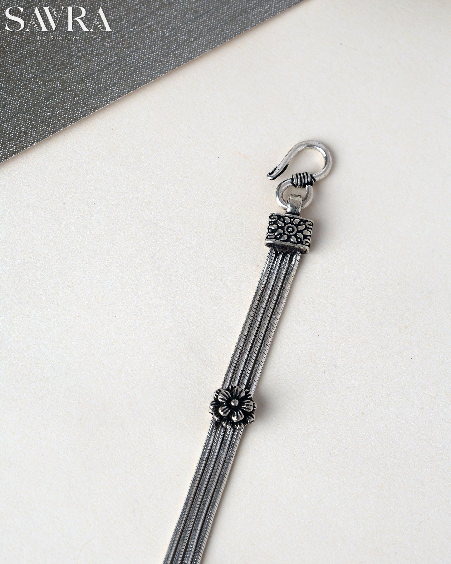 Multi-Chain Flower Station Bracelet