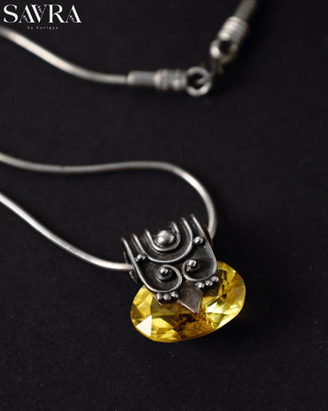 Yellow Pendant Chain