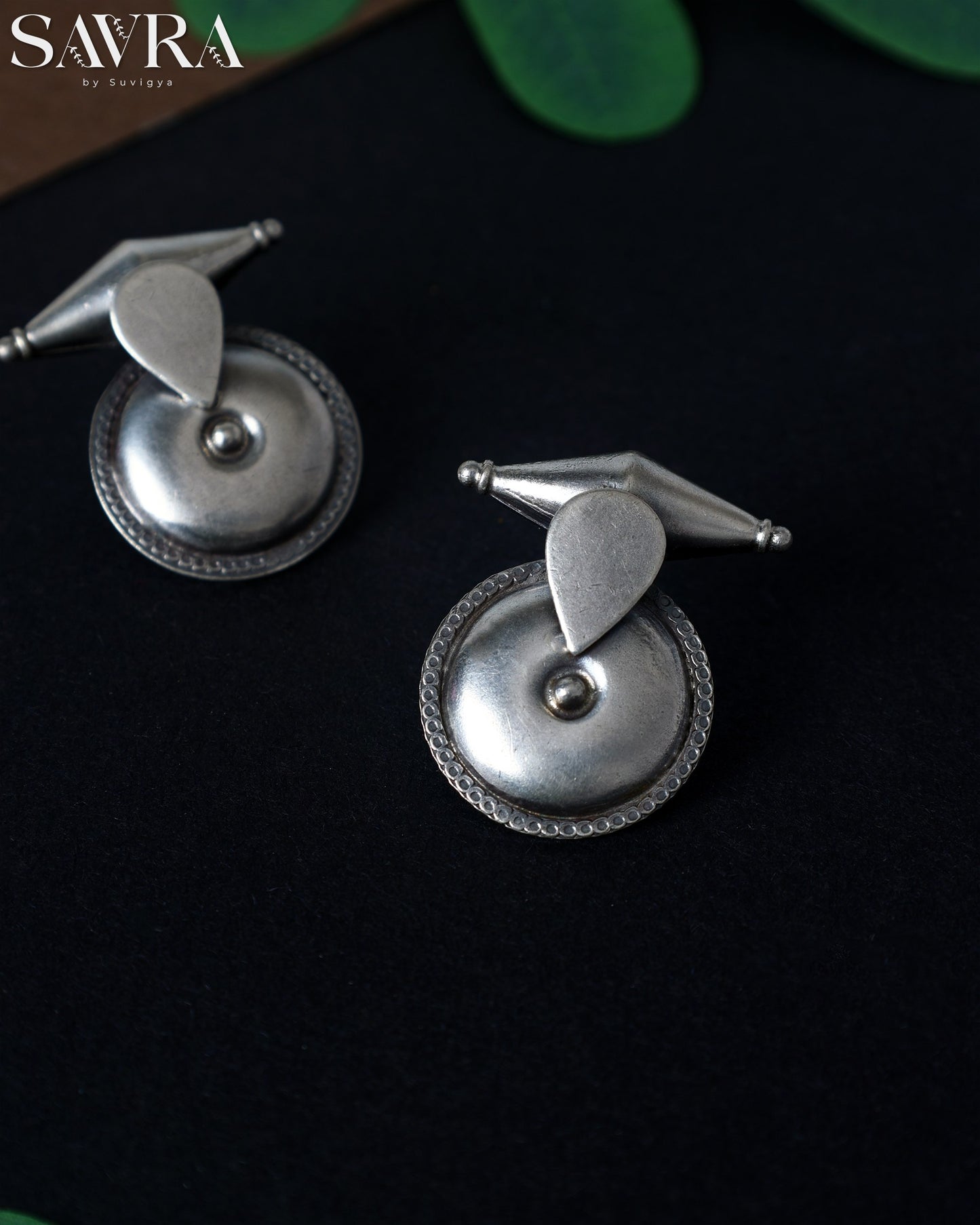 Minimalist Shield Stud Earrings