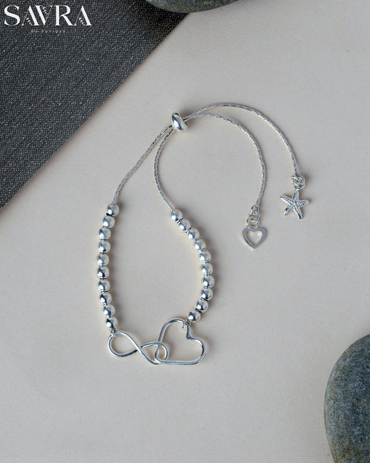 Infinity Love Beaded Slider