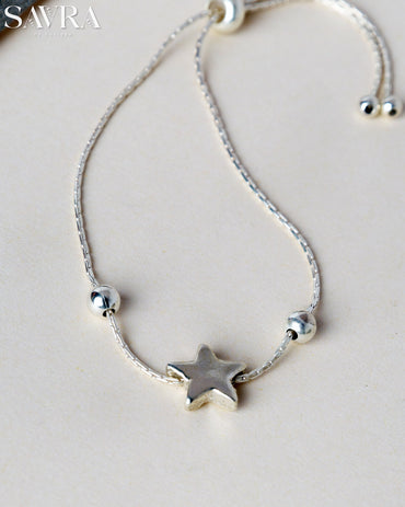 Celestial Star Slider Bracelet