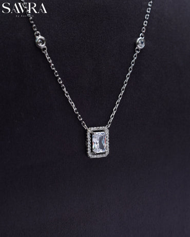 Halo Cushion Cut Pendant