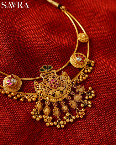 Harika Gold Plated Necklace