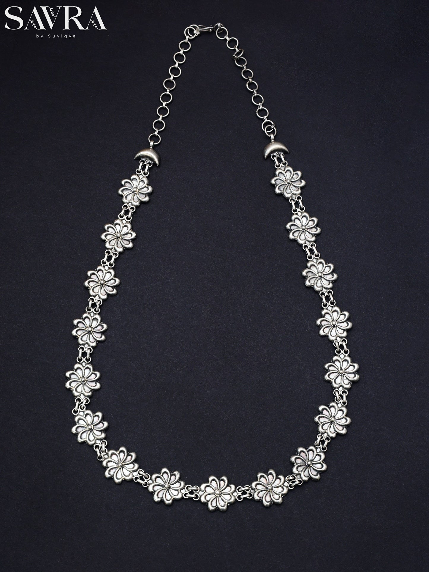 Minimalist Flower Chain Necklace