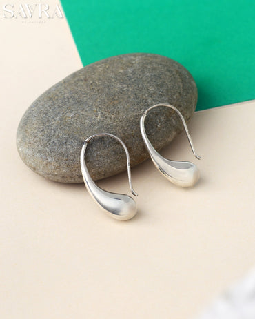 Modern Curved Scoop Earrings