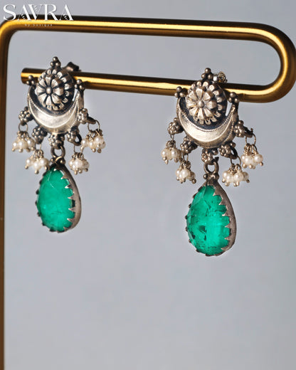 Emerald Green Crystal Drops