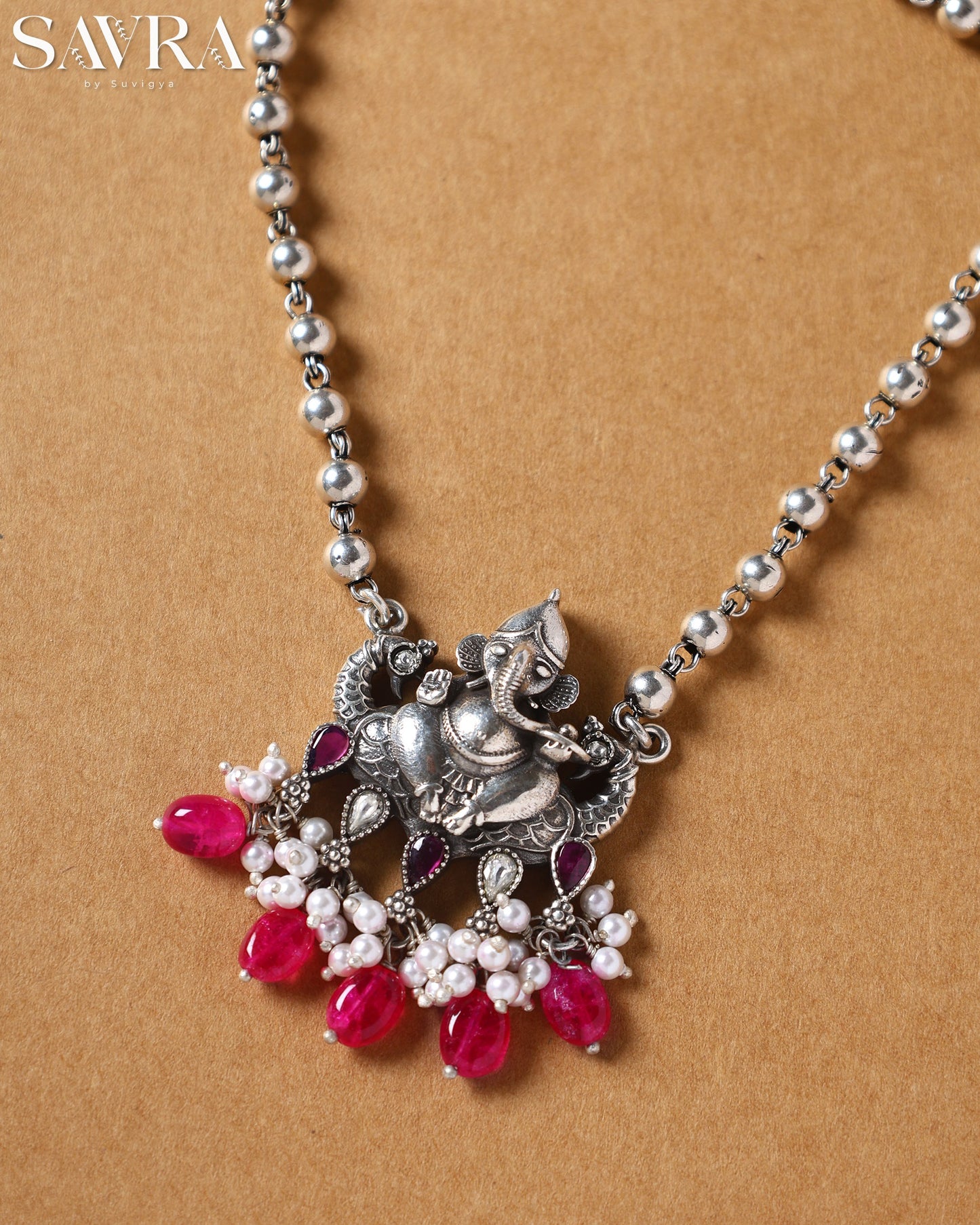 Ganesh Moti Pendant Chain