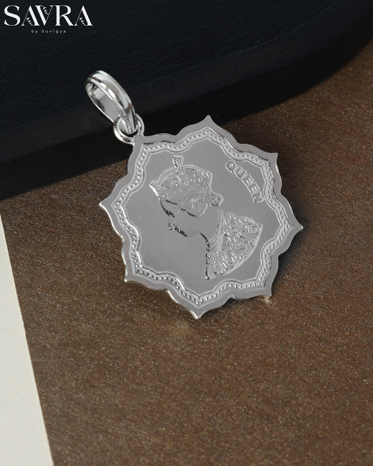 Round Tribal Coin Pendant