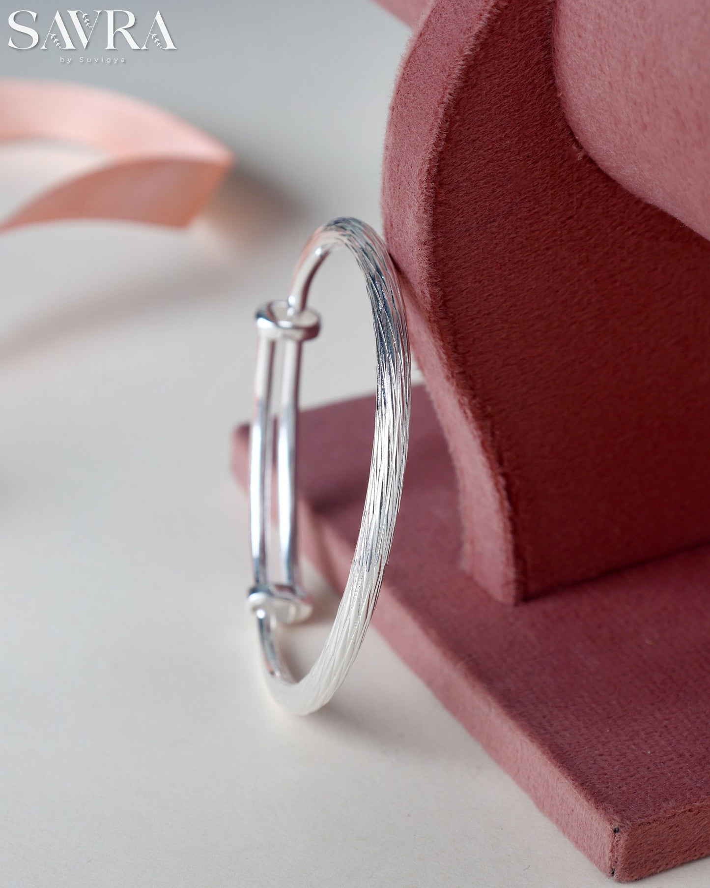 Elegant Twisted Silver Bracelet