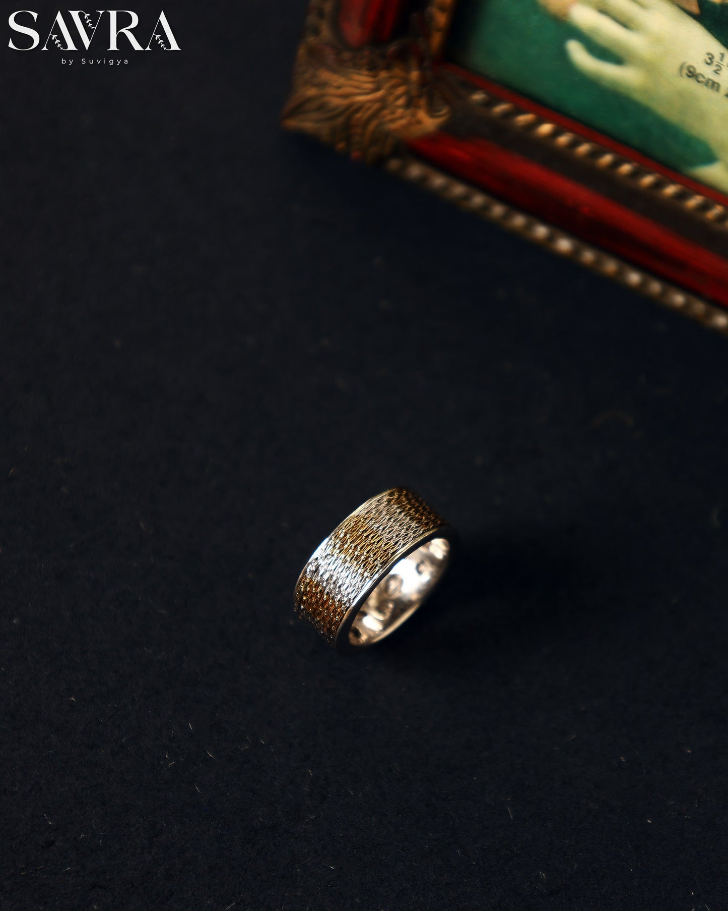 Emerald Beaded Coil Ring