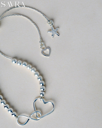 Infinity Love Beaded Slider