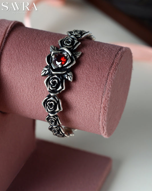 Dark Romance Rose Bracelet