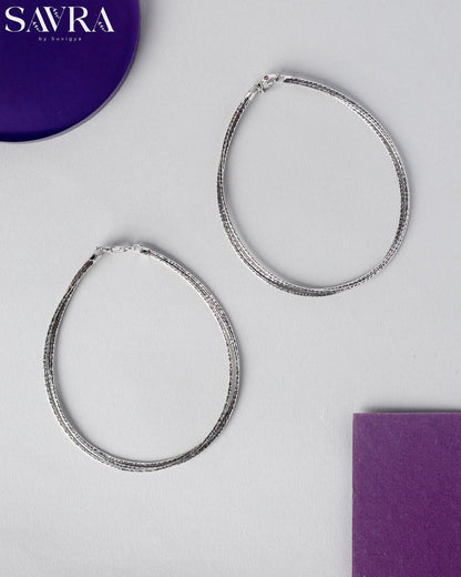 Chic Multi-Layer Silver Anklets