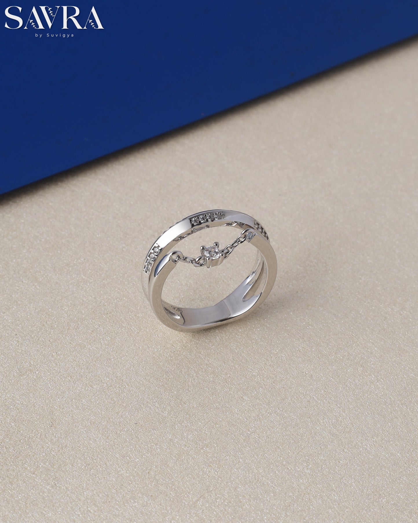 Intricate Ruby Floral Ring