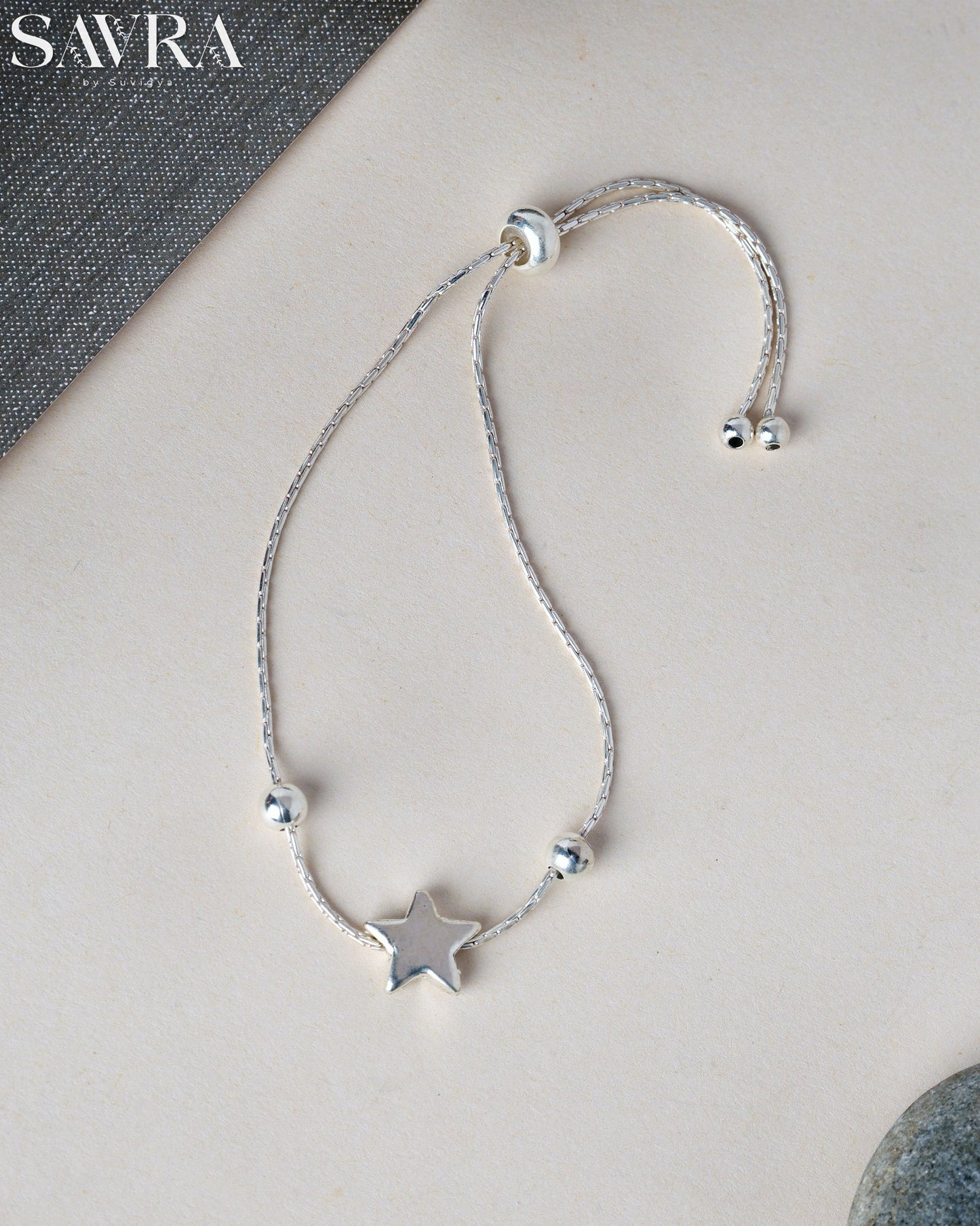 Celestial Star Slider Bracelet