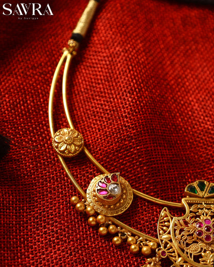 Harika Gold Plated Necklace