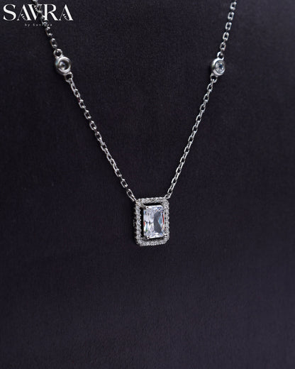 Halo Cushion Cut Pendant